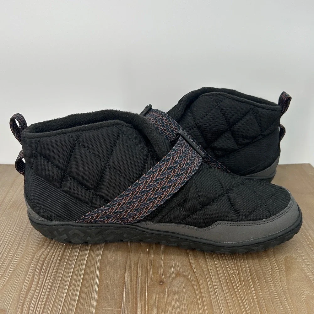 Chaco Ramble‎ Puff Mid Mens 9 Quilted Booties Black Water Resistant Gorpcore